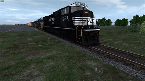 Trainz Ns Sd70m W Notched Nose Youtube