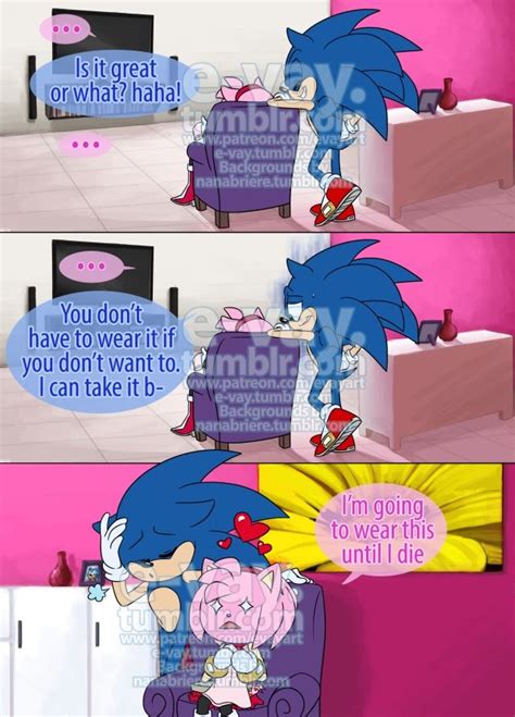 A Sonamy Valentines 2 By E Vay Sonic And Amy Sonic Adventure Sonic