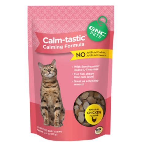 Gnc Pets Calm Tastic Calming Formula Cat Treat Reviews 2020
