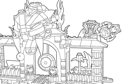 Airjitzu 1 Colouring Page Ninjago Activities LEGO Ninjago