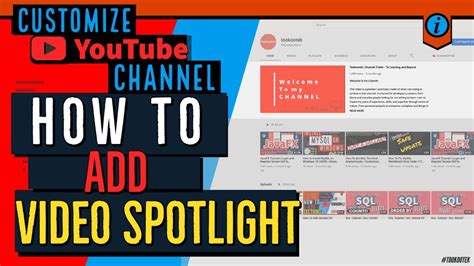 How To Add Video Spotlight To Youtube Channel 2020 Youtube
