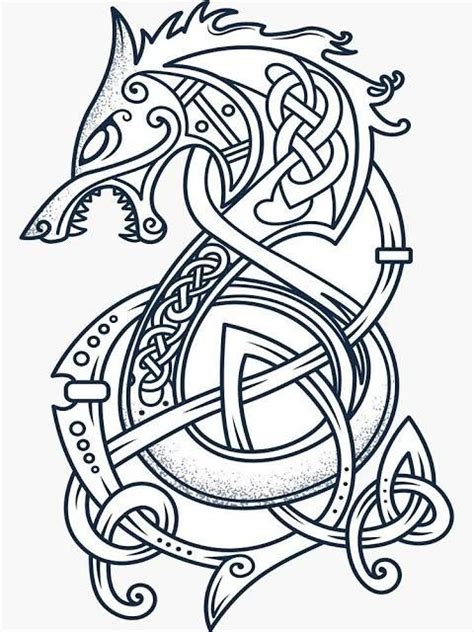 Pin By Fibee On Aesthetics And Cool Stuff Viking Dragon Tattoo