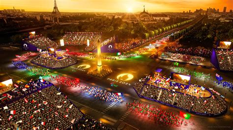 Jo Paris La C R Monie Douverture Des Jeux Paralympiques Se D Voile