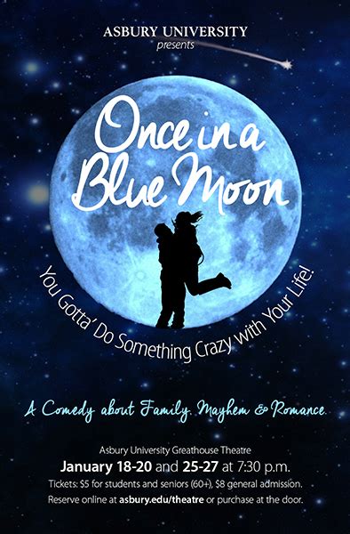 Asbury Theatre Presents Once In A Blue Moon Asbury University