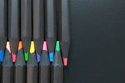 Warna Pencils Abu Cor Rambut Pemikiran Kata