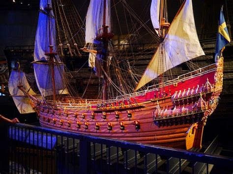 The Swedish 17th Century Warship Vasa Now In Sweden