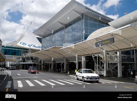 Main Entrance Auckland International Airport Terminal Auckland New