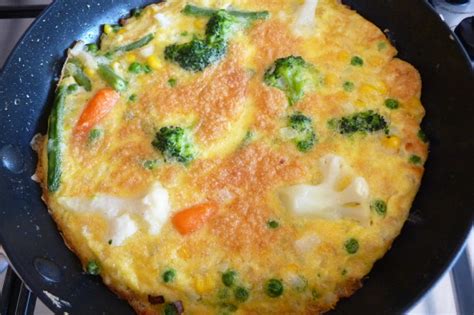 Flat Omelet For A Stress Free Life Recipe