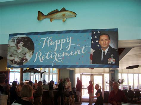 Finding a perfect navy retirement gifts is definitely a challenging task, but i am going to help you to choose the best one for your man. Entrance to Seascapes for Max's Retirement Part - MacDill ...
