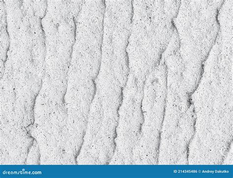 White Abstract Stucco Pattern Wall Texture Background Stock Photo
