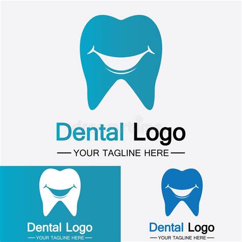 Dental Logo Design Vector Templatecreative Dentist Logo Stock Vector