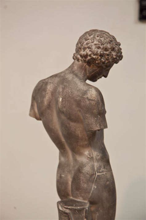 Greek Figure Plaster Statue At 1stdibs