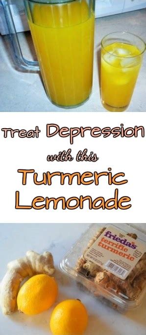 Treat Depression With This Turmeric Lemonade Beautiful Diy And Health