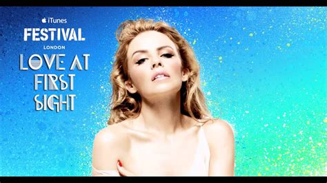 Kylie Minogue Love At First Sight Itunes Festival Audio Youtube