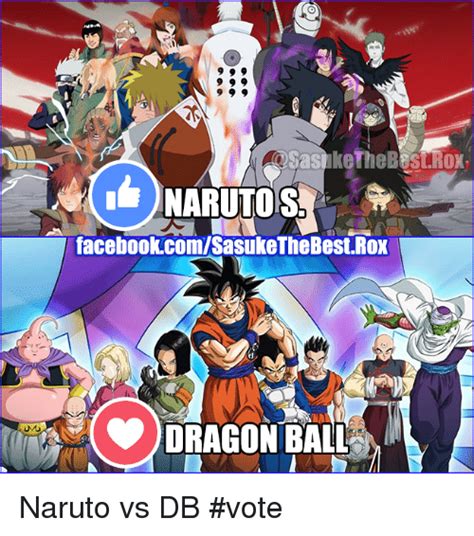 Who'll win the battle between dbz vs naruto? 🔥 25+ Best Memes About Dragon Ball Naruto | Dragon Ball Naruto Memes