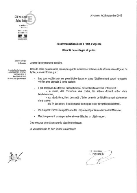Lettre De Motivation LycÃ©e Echec Bac  Soalan 0