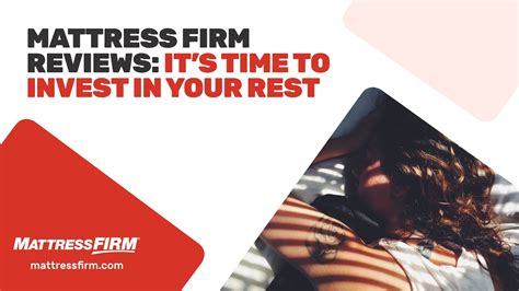 Check out our rest bed mattress review to learn about this smart mattress with customizable firmness settings. Mattress Firm Reviews: It's Time to Invest in Your Rest ...