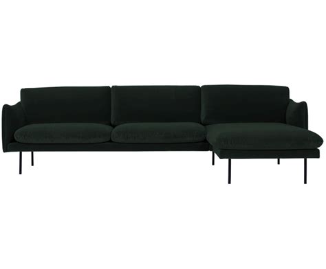 Divani 2 posti piccoli divano shabby 2 posti. Divano con chaise-longue in velluto Moby | Couch ...