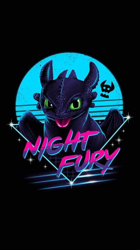 Night Fury Dragon Cool Toothless Hd Phone Wallpaper Pxfuel