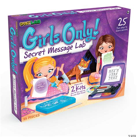 Girls Only Secret Message Lab Discontinued