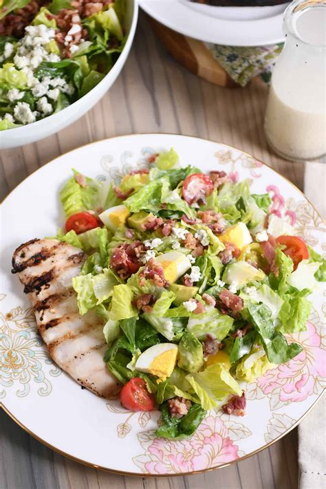 Grilled Chicken Cobb Salad Recipe Mels Kitchen Cafe