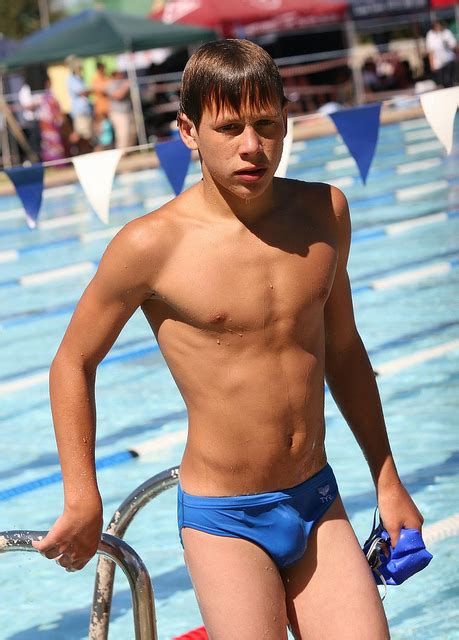 It was always a huge thrill to try on a swimsuit and look at my bulge in the mirror. .: Speedo