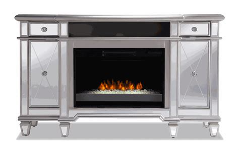 Ignite your glam style with my fireplace and TV stand in 2020 | Fireplace, Fireplace mirror ...