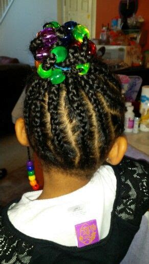 Here's dutch braid cornrows in two different ways. Rainbow Braid Hairstyles For Kids Sho Madjozi / Little ...