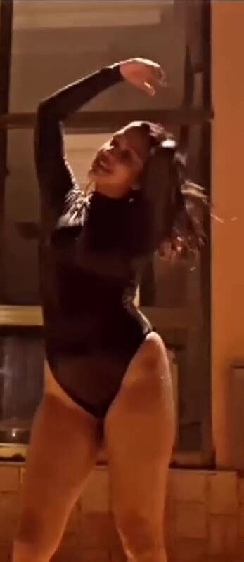 Amala Paul Sexy Ass Thighs Show In Black Monokini Desi Models