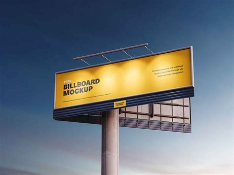 Wide Billboard Mockup Free Psd Mockups Smart Object A Vrogue Co