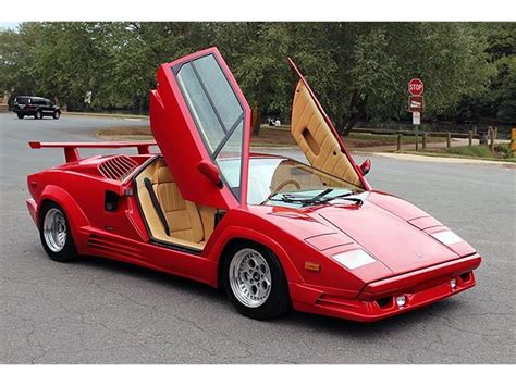 Weighing in at 3,135 lbs. 1989 Lamborghini Countach for Sale | ClassicCars.com | CC ...