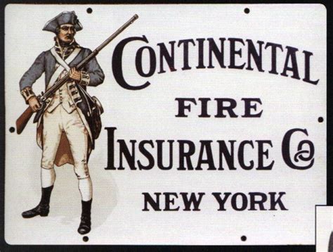 User reviews, company information, quotes & more. Continental Fire Insurance Company Porcelain Sign | Antique Porcelain Signs