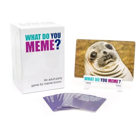What Do You Meme Adult Party Game Party And Social Games