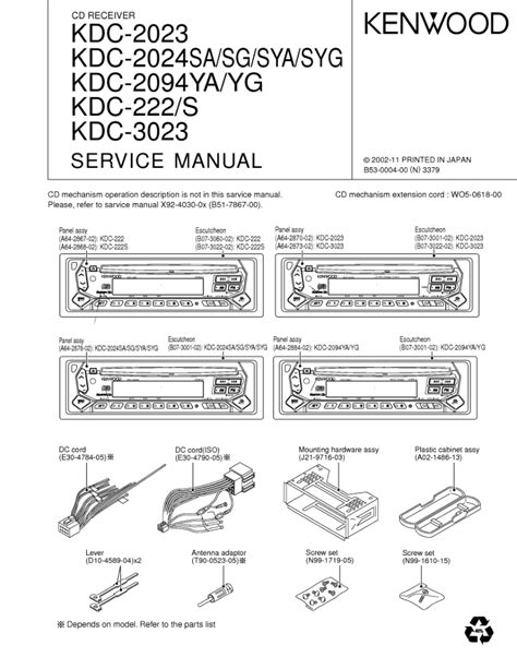 Vigilanciactiva 31 Kenwood Kdc 148 Wiring Diagram Wiring Diagram