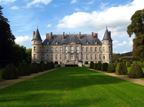 Chateau De Haroue Francia Foto De Archivo Imagen De Hierba 3442184