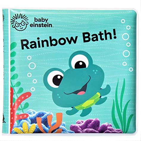 Baby Einstein Rainbow Bath Waterproof Bath Book Bath Toy Pi Kids