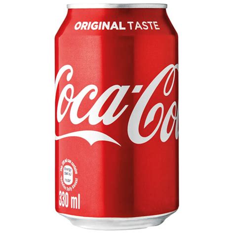 Gb Coca Cola Coke Can Red 24x330ml