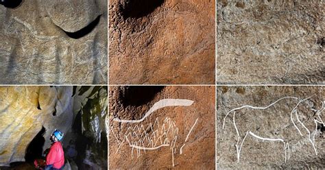 Desenhos foram encontrados em caverna numa região da Espanha já