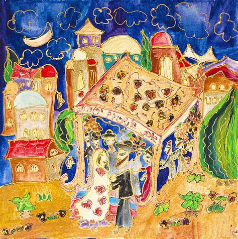 Huppa Or Marriage In Jerusalem Painting By Anna Mansohn Fine Art America