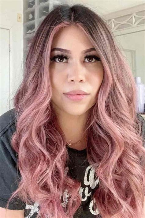 40 Adorable Ideas On How To Pull Off Pastel Pink Hair Pinkish Brown