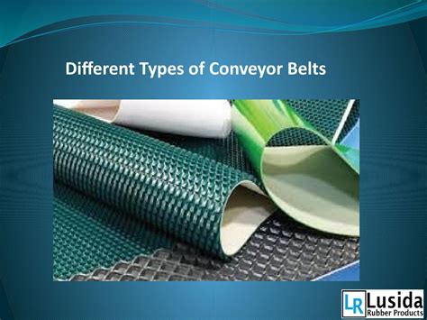 Different Types Of Conveyor Belts By Lusida Issuu
