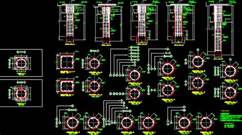 Details Of Piles Dwg Detail For Autocad • Designs Cad