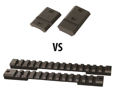 Picatinny Vs Weaver Style Bases Warne Scope Mounts