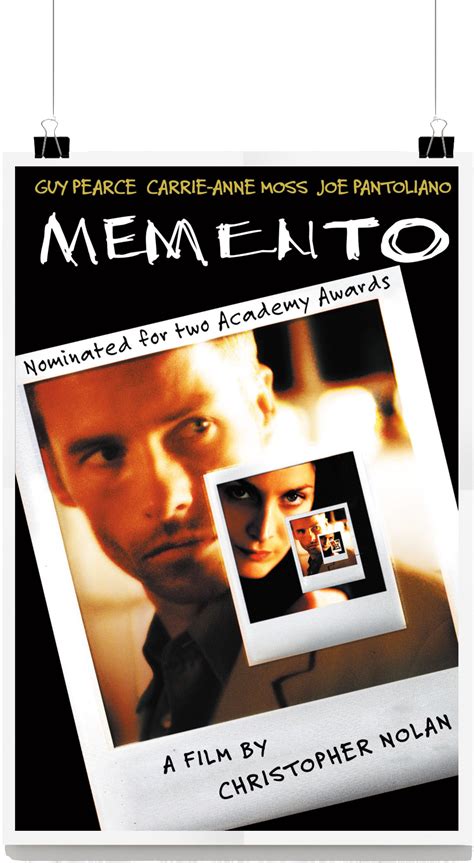 Download Memento Poster Film Memento Png Image With No Background