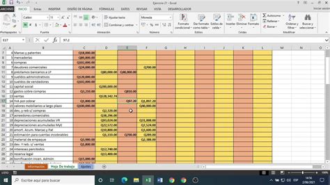 Hoja Tabular De 4 Columnas En Excel Aprender Excel