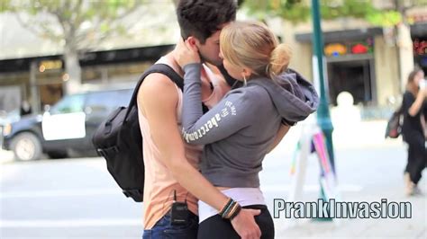 Best Kissing Prank Trick Question By Prankinvasion Youtube