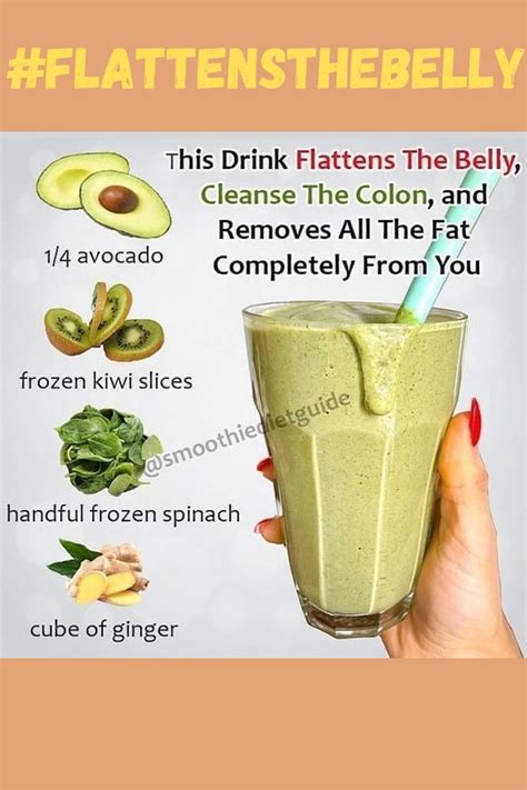 this shake flatten the belly in 2022 smoothie recipes belly flattening smoothies smoothie diet