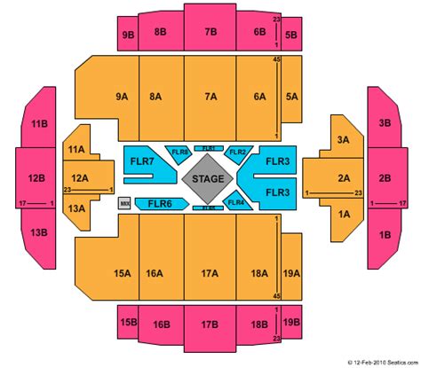 Tacoma Dome Seating Chart With Seat Numbers Two Birds Home