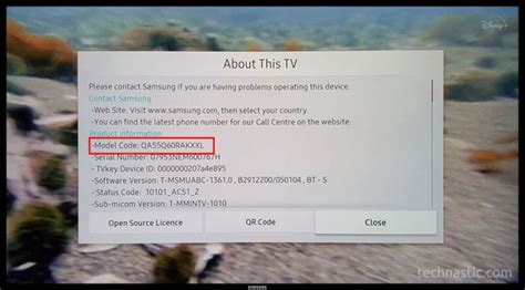 How To Find Samsung Tv Model Number And Decode It