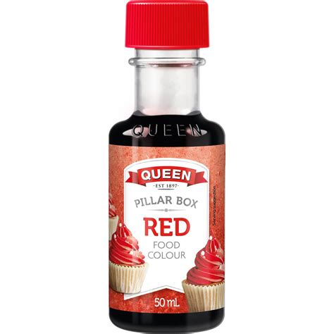 Queen Pillar Box Red Food Colour 50ml | Woolworths